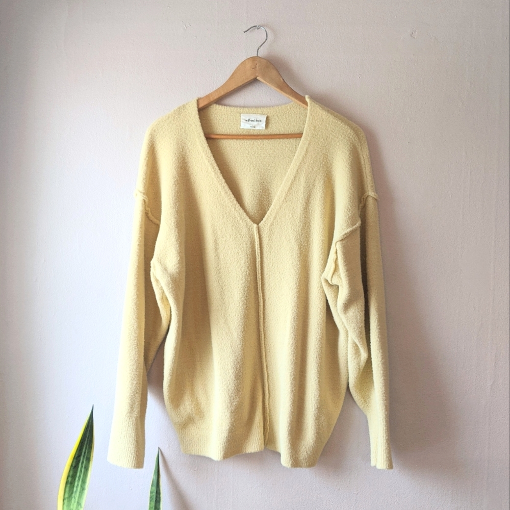 Wilfred Free Hush Knit V-neck Sweater